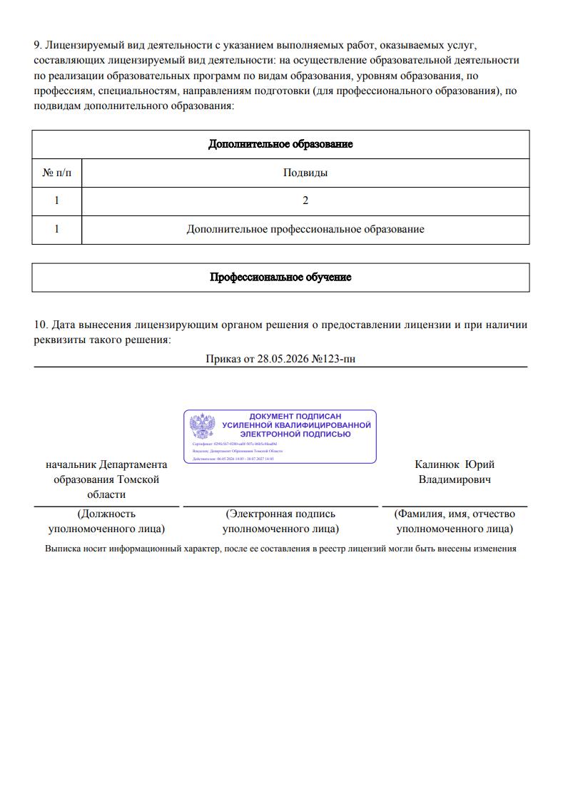 Лицензия 2